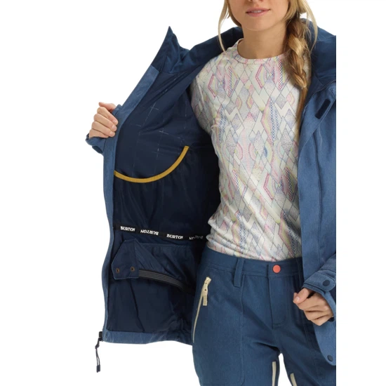Damska Kurtka Snowboardowa Burton Jet Set (Light Denim) FW20_6 thumbnail