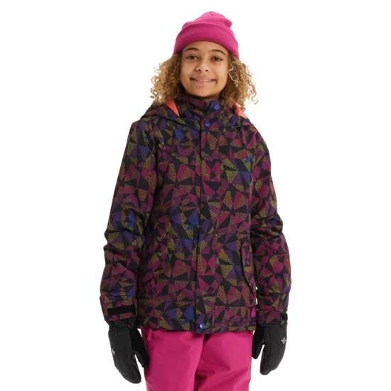 Dziewczęca Kurtka Snowboardowa Burton Elodie (True Black Morse Geo) FW20_3