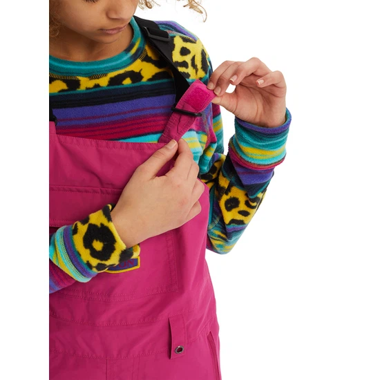 Dziecięce Spodnie Snowboardowe Burton Skylar Bib (Fuchsia) FW22_5 thumbnail