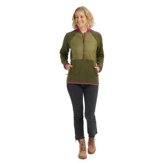 Damska Bluza Burton Khalsa Anorak (Martini Olive/Keef) FW20_5 thumbnail