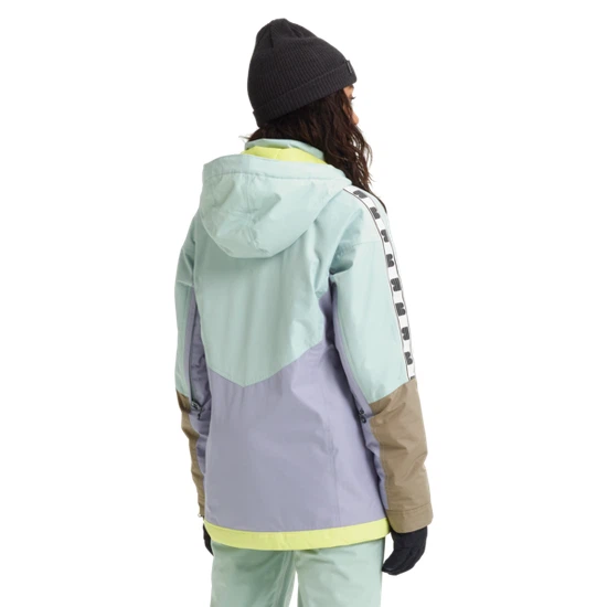 Damska Kurtka Snowboardowa Burton Loyle Parka (Aqua Gray/Lilac Gray/Timber Wolf/Sunny Lime) FW20_3 thumbnail