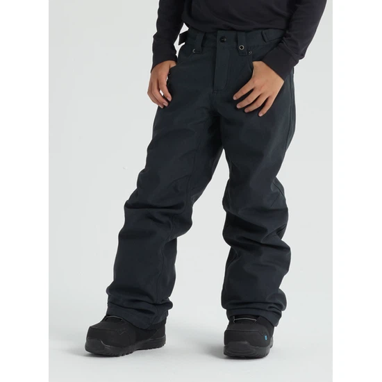 Chłopięce Spodnie Snowboardowe Burton Barnstorm (Black Denim) FW20_4