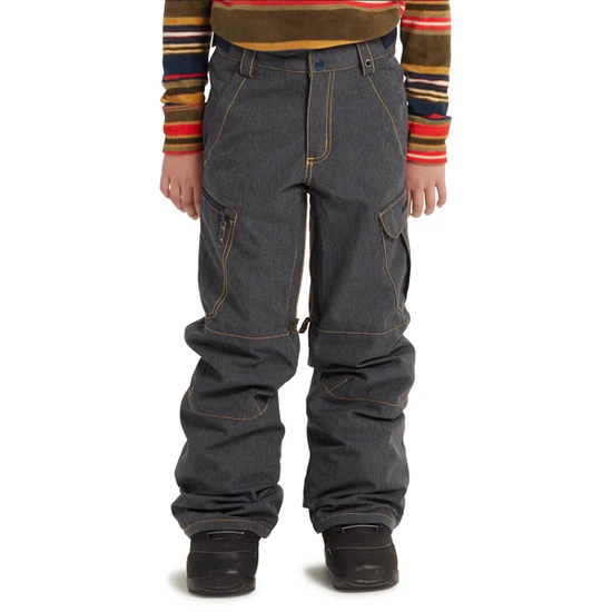 Chłopięce Spodnie Snowboardowe Burton Exile Cargo (Denim) FW22_7