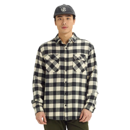 Koszula Flanelowa Burton Brighton (Canvas Heather Buffalo Plaid) FW21_2 thumbnail