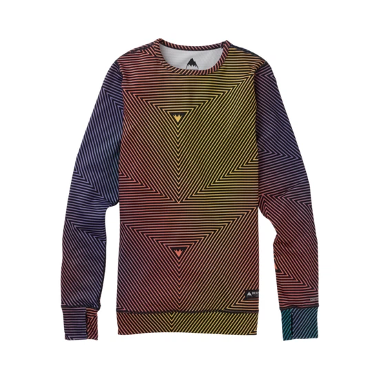 Damska Bielizna Aktywna Burton Midweight Crew (Gradient Spun Out) FW20 _1 thumbnail