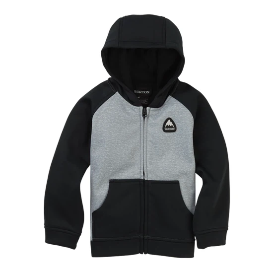 Dziecięca Bluza Aktywna Burton Crown Bonded FZ (Gray Heather) FW20_1