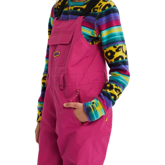 Dziecięce Spodnie Snowboardowe Burton Skylar Bib (Fuchsia) FW22_4