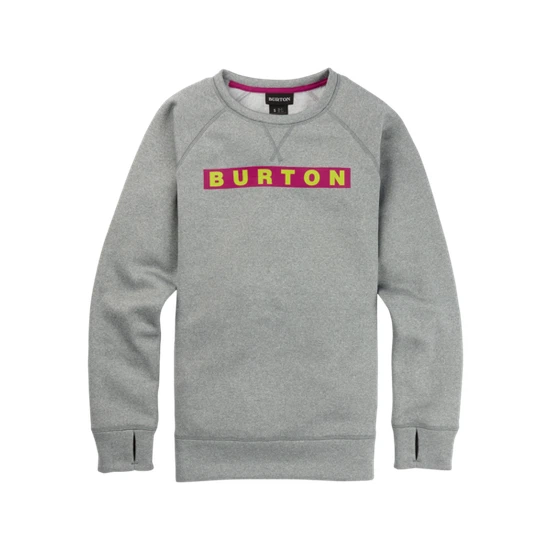Damska Bluza Aktywna Burton Oak Crew (Grey Heather) FW20_1 thumbnail
