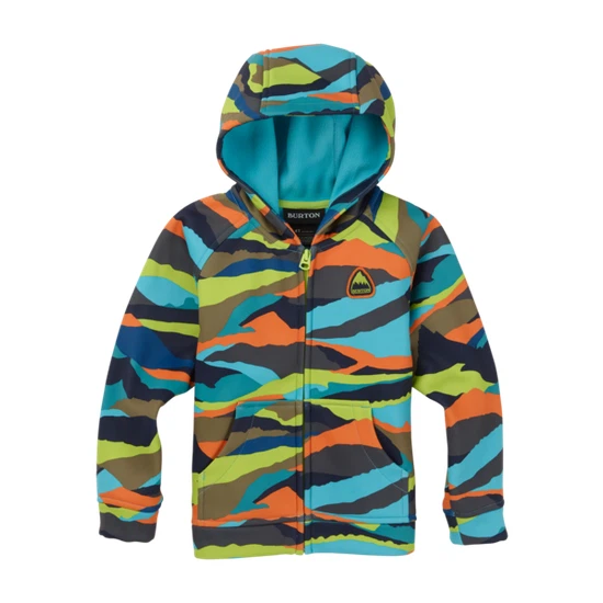 Dziecięca Bluza Aktywna Burton Crown Bonded FZ (Summit Stripe) FW20_1