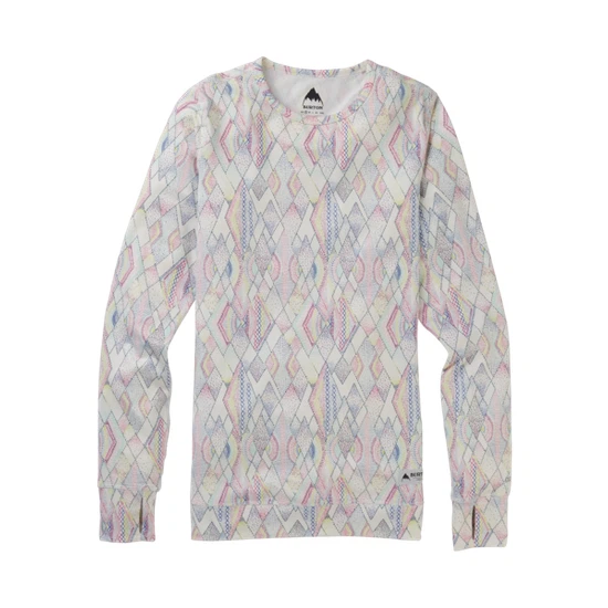 Damska Bielizna Aktywna Burton Midweight Crew (Diamond Dot) FW20_1 thumbnail