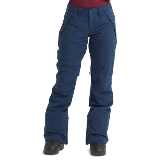 Damskie Spodnie Snowboardowe Society (Dress Blue Heather) FW22_1