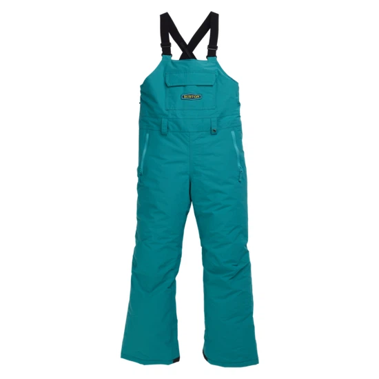 Dziecięce Spodnie Snowboardowe Burton Skylar Bib (Green-Blue Slate) FW20_1