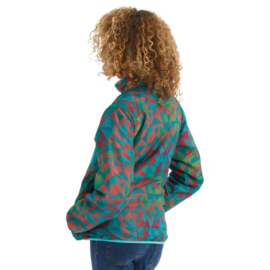 Dziecięcy Kurtka Burton Snooktwo Reversible (Green-Blue Morse Geo/Georgia Peach) FW20_4 thumbnail