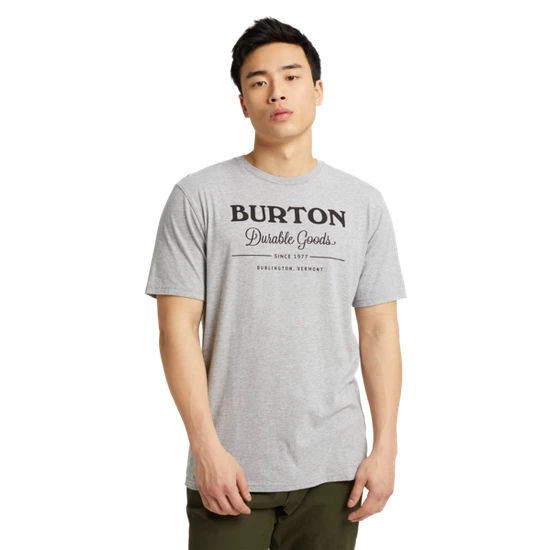 Koszulka Burton Durable Goods (Gray Heather) FW24_6 thumbnail