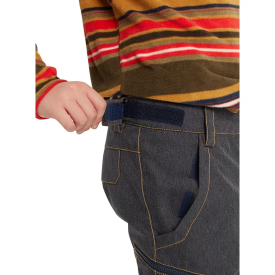 Chłopięce Spodnie Snowboardowe Burton Exile Cargo (Denim) FW22_5 thumbnail