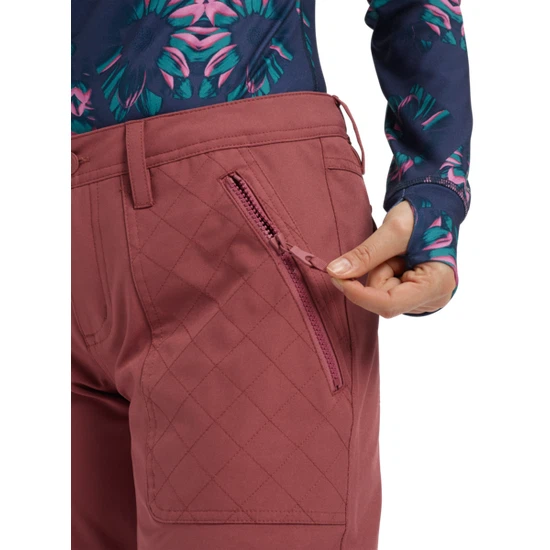 Damskie Spodnie Snowboardowe Vida (Rose Brown) FW20_7 thumbnail