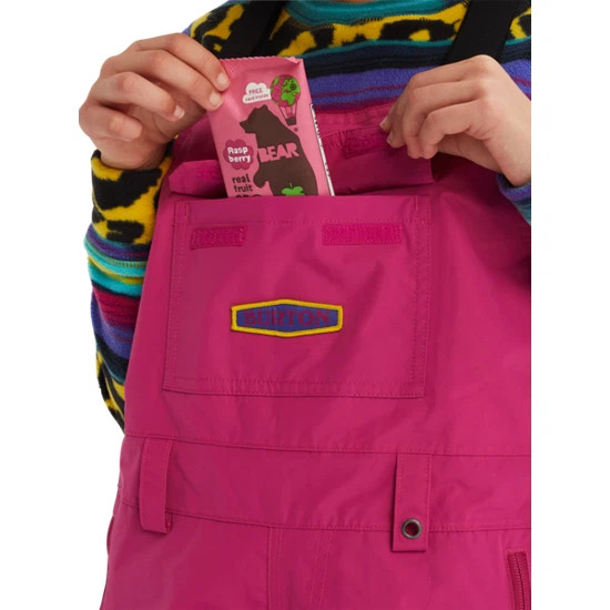 Dziecięce Spodnie Snowboardowe Burton Skylar Bib (Fuchsia) FW22_6 thumbnail