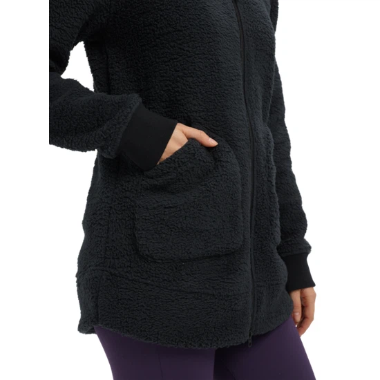 Damska Bluza Burton Minxy FZ (True Black Sherpa) FW20_5 thumbnail