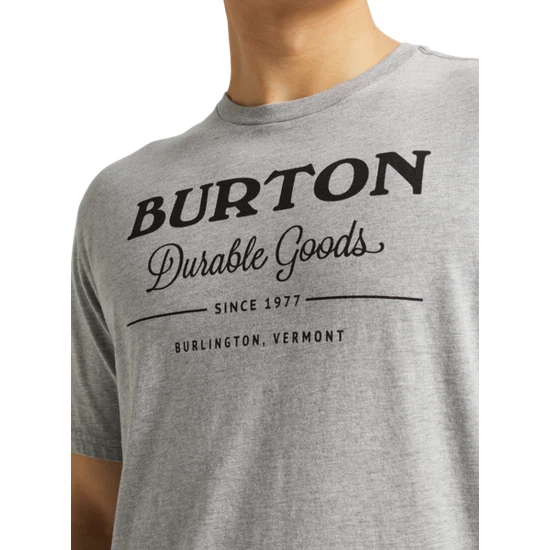 Koszulka Burton Durable Goods (Gray Heather) FW24_5 thumbnail