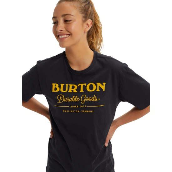 Koszulka Burton Durable Goods (True Black) FW24_2