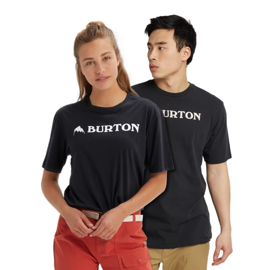 Koszulka Burton Horizontal Mountain (True Black) FW22_5