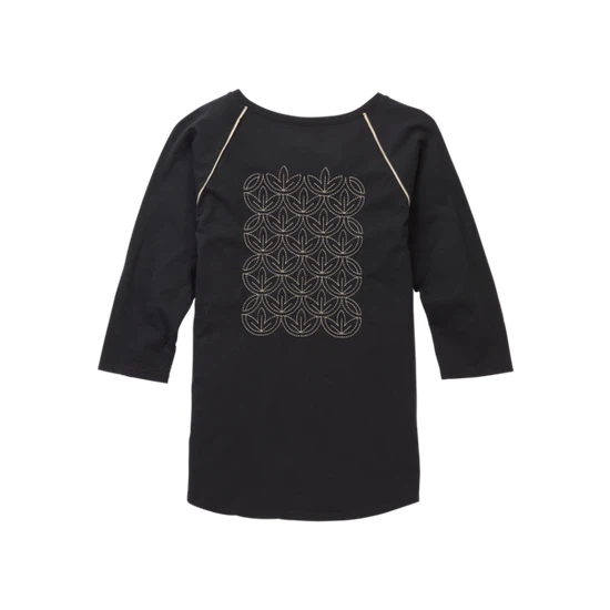 Damska Koszulka Burton Caratunk Reglan (Phantom) SS19_2 thumbnail