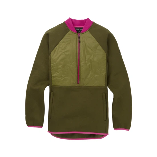 Damska Bluza Burton Khalsa Anorak (Martini Olive/Keef) FW20_1 thumbnail