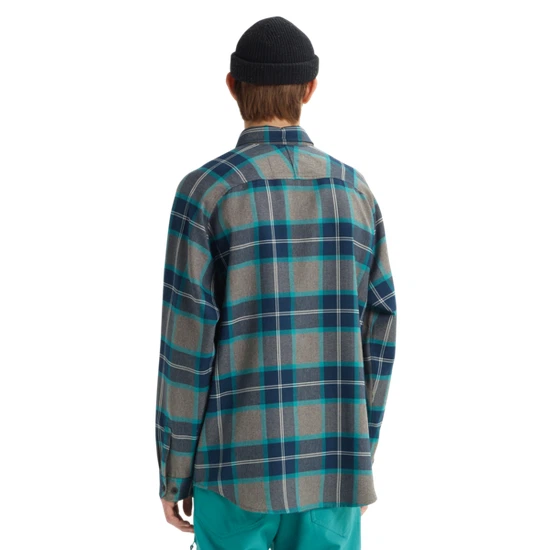 Koszula Flanelowa Analog Transmission (Green-Blue Mind Plaid) FW20_3 thumbnail