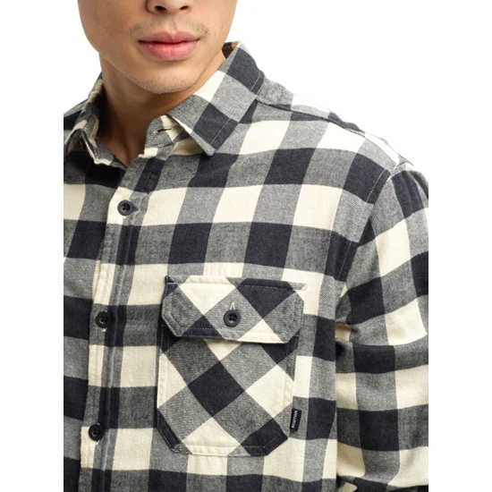 Koszula Flanelowa Burton Brighton (Canvas Heather Buffalo Plaid) FW21_4 thumbnail