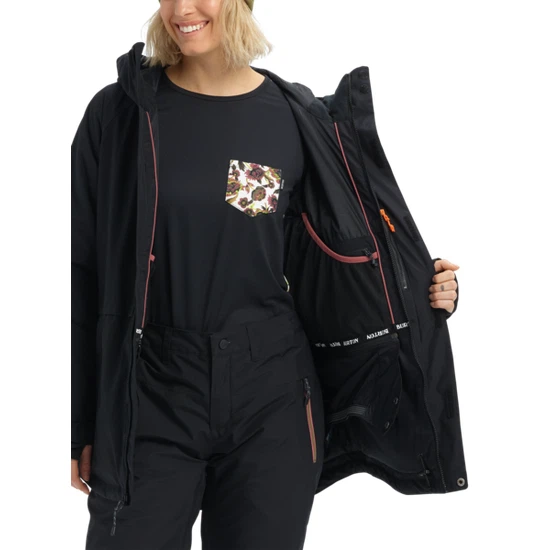 Damska Kurtka Snowboardowa Burton GORE‑TEX Kaylo (True Black) FW21_5