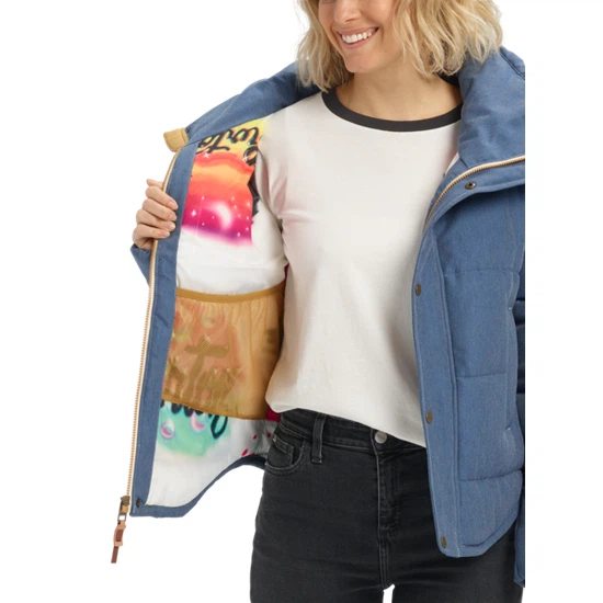 Damska Kurtka Burton Heyland (Light Denim) FW20_9 thumbnail