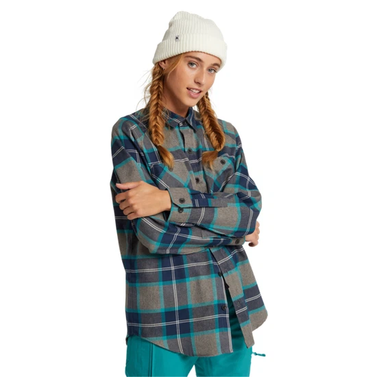 Koszula Flanelowa Analog Transmission (Green-Blue Mind Plaid) FW20_5