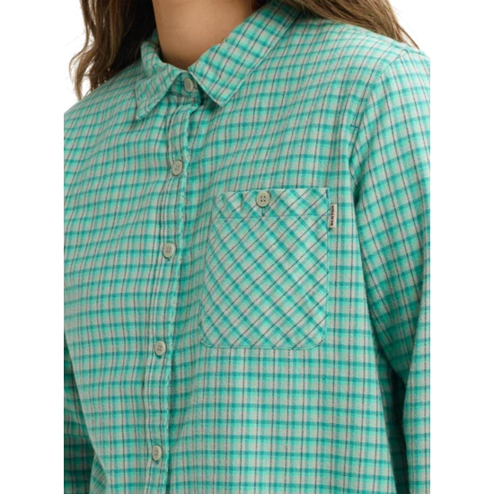 Damska Koszula Burton Grace Flannel (Green-Blue Foraker) FW20_5 thumbnail