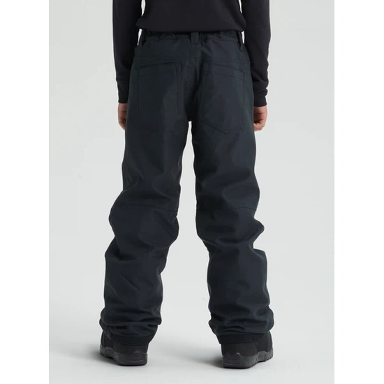 Chłopięce Spodnie Snowboardowe Burton Barnstorm (Black Denim) FW20_2