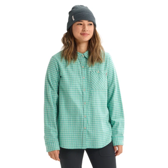Damska Koszula Burton Grace Flannel (Green-Blue Foraker) FW20_2