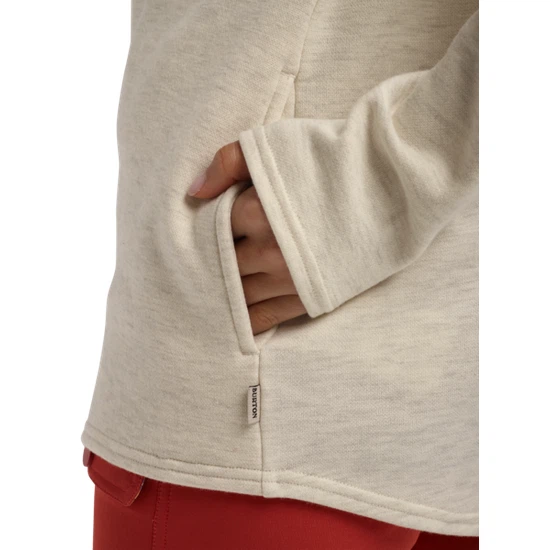 Damska Bluza Burton Ellmore FZ (Vanilla Heather) FW20_5 thumbnail