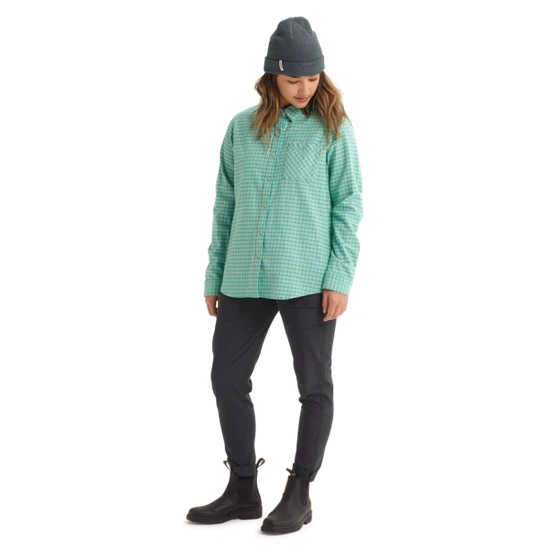 Damska Koszula Burton Grace Flannel (Green-Blue Foraker) FW20_4