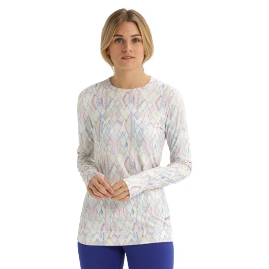 Damska Bielizna Aktywna Burton Midweight Crew (Diamond Dot) FW20_3