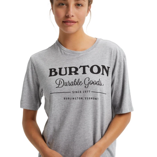 Koszulka Burton Durable Goods (Gray Heather) FW24_4