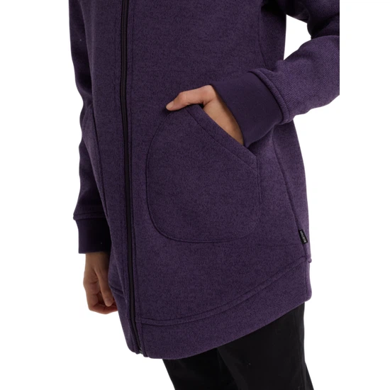 Dziewczęca Bluza Burton Minxy FZ (Purple Velvet Heather) FW20_4