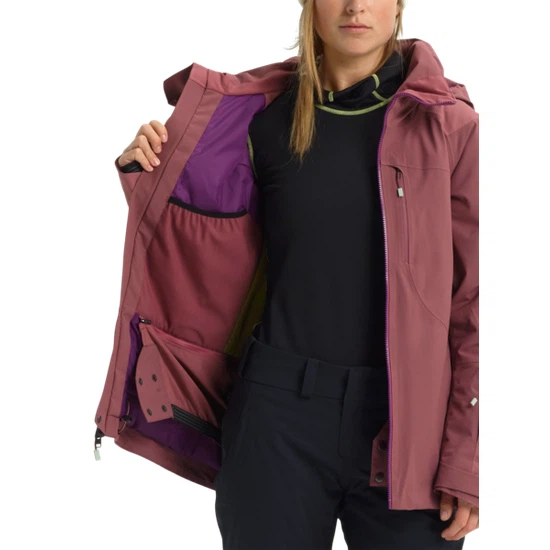 Damska Kurtka Snowboardowa Burton AK GORE-TEX Embark (Rose Brown) FW20_6