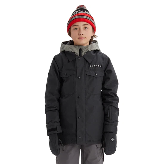Chłopięca Kurtka Snowboardowa Burton Uproar (Black Denim) FW21_1