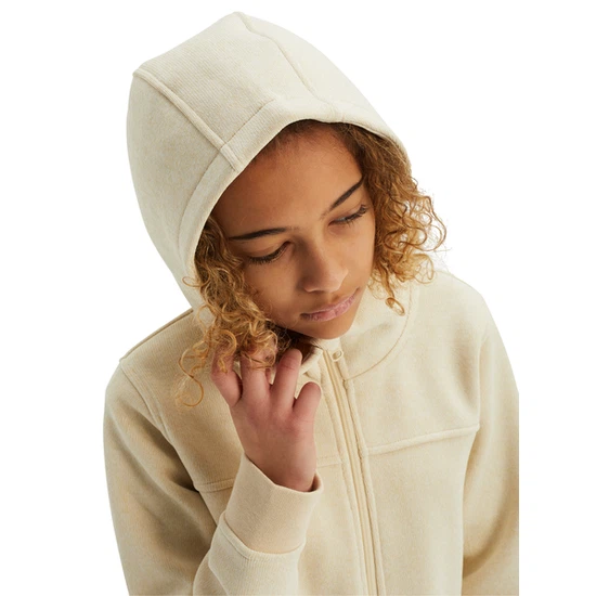 Dziewczęca Bluza Burton Minxy FZ (Creme Brulee Heather) FW20_4