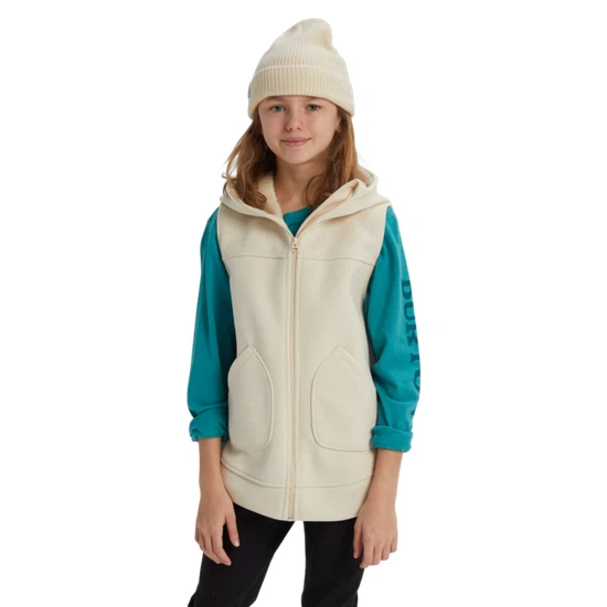 Dziewczęca Kamizelka Burton Minxy Vest (Creme Brulee Heather) FW20_2