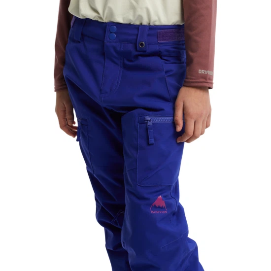 Dziewczęce Spodnie Snowboardowe Burton Elite Cargo (Royal Blue) FW20_4 thumbnail