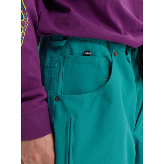 Spodnie Snowboardowe Analog Thatcher (Green-Blue Slate) FW20_4 thumbnail