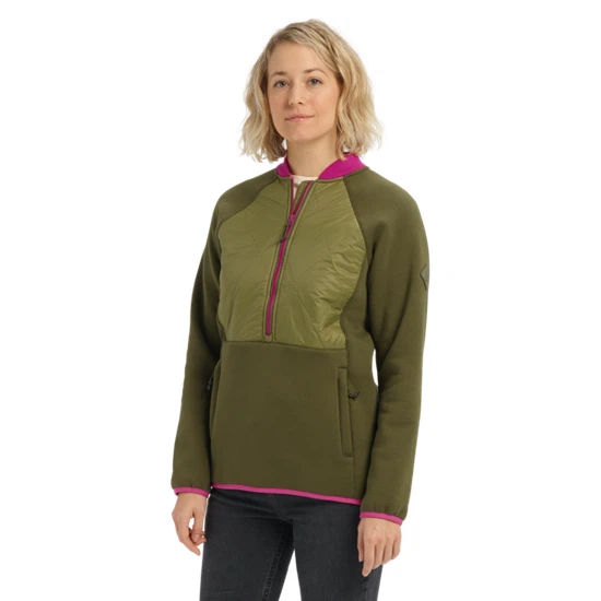 Damska Bluza Burton Khalsa Anorak (Martini Olive/Keef) FW20_2 thumbnail