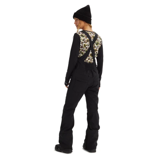 Damskie Spodnie Snowboardowe Burton Avalon Bib Softshell (True Black) FW22_3 thumbnail