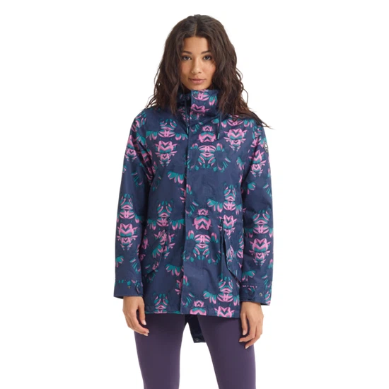 Damska Kurtka Przeciwdeszczowa Burton Sadie (Dress Blue Stylus) FW20_2