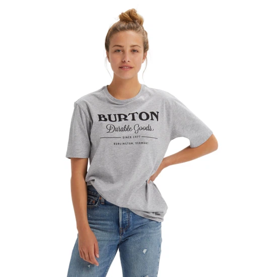 Koszulka Burton Durable Goods (Gray Heather) FW24_2